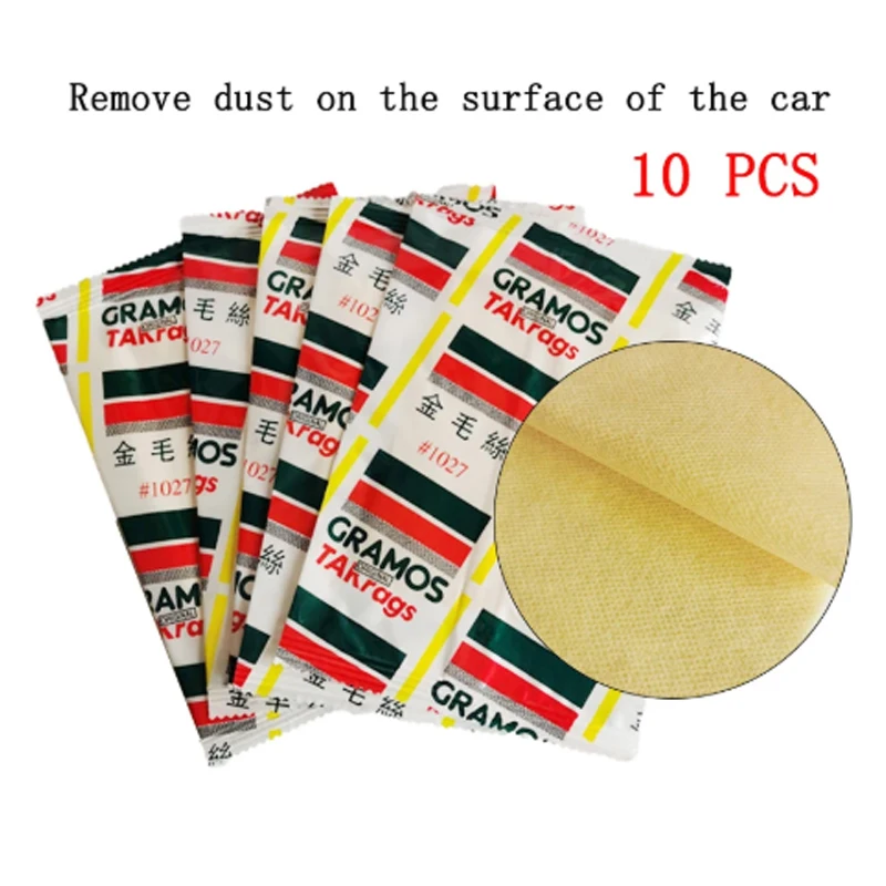 

10 PCS 31*23cm Paint Sticky Dust Cloth Cleaning Cloth To Remove Surface Dust Before Car Paint Car Spray Paint Accessories