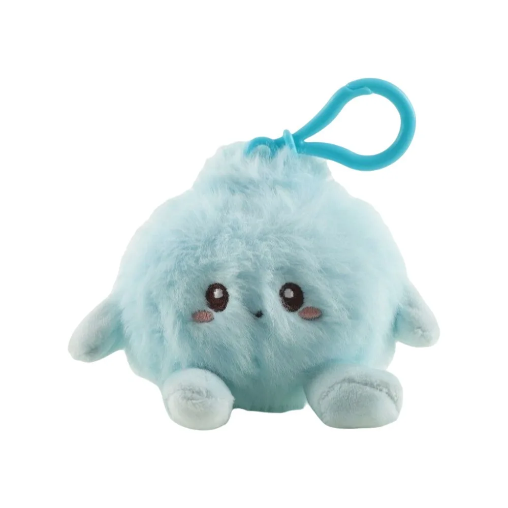 Gifts Soft Fluffy Bun Keychain Squeezable Simulated Food Bun Squeeze with Loop Steamed Bun Keychain Backpack Accessory