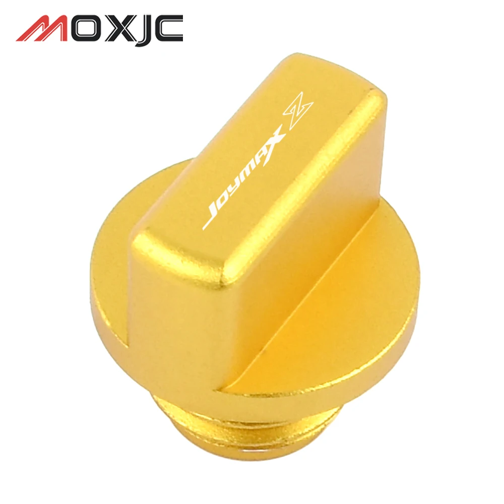 Aluminum Alloy Motorcycle Engine Oil Filter Cup Plug Cover Oil Screw for SYM JoymaxZ 300 2019-2022