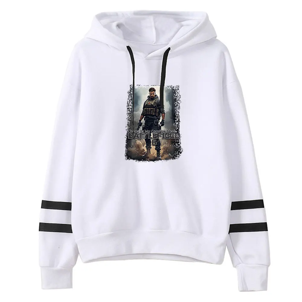 Battlefield 6 Merch Vintage 90s كنزة قطيفة موضة هوديي البلوز الرياضة البلوز الشارع الشهير البلوز #2