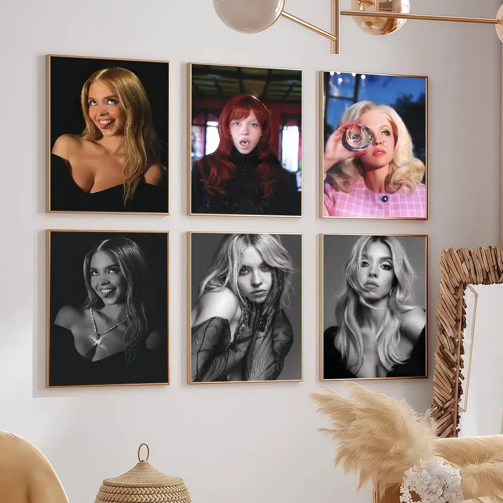 Actor Sydney Sweeney Posters Dormitory Decorations Bedroom And Living Room Wall Murals Souvenirs