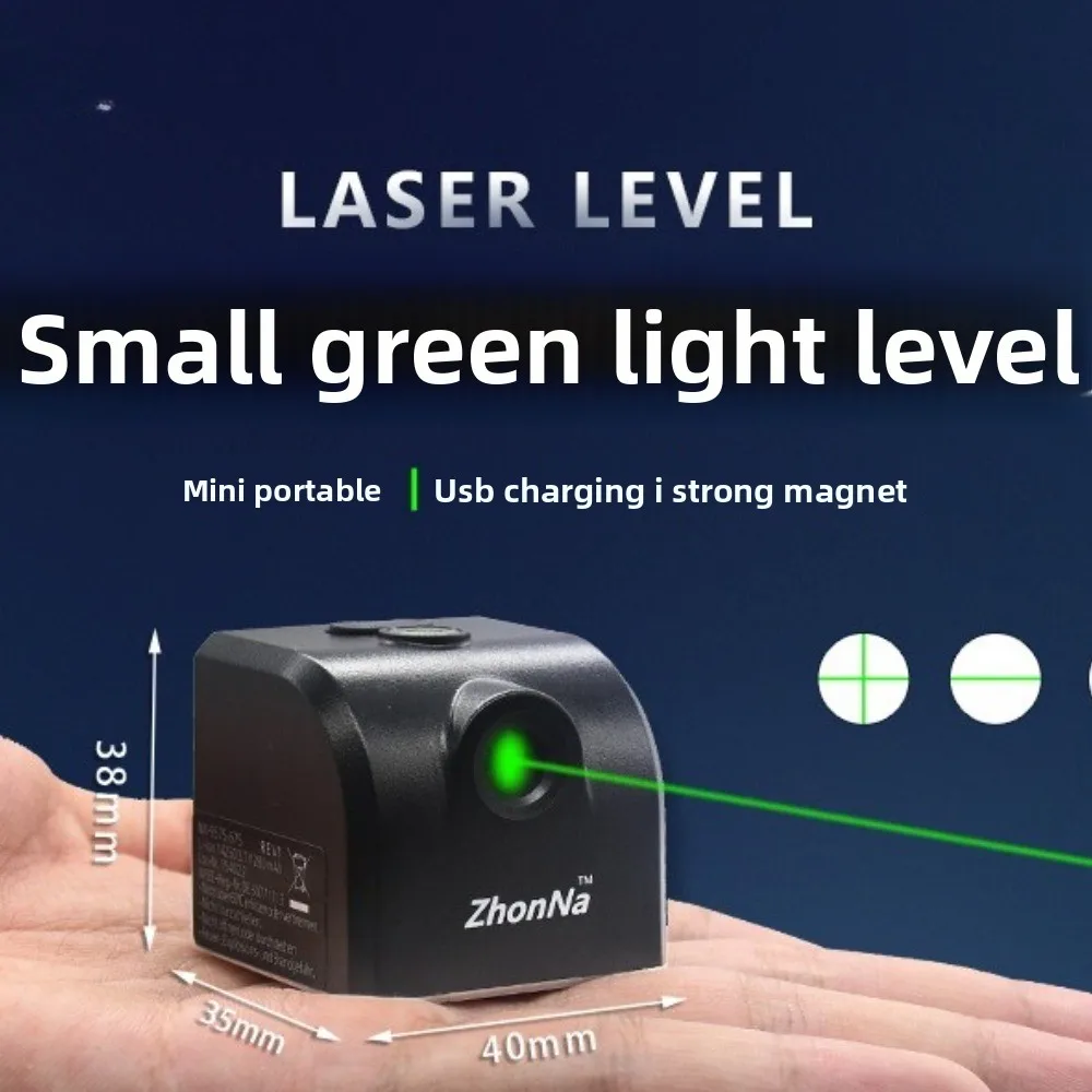 

Mini laser horizontal indoor golf assistive device with ultra strong green/red laser beam, portable with battery