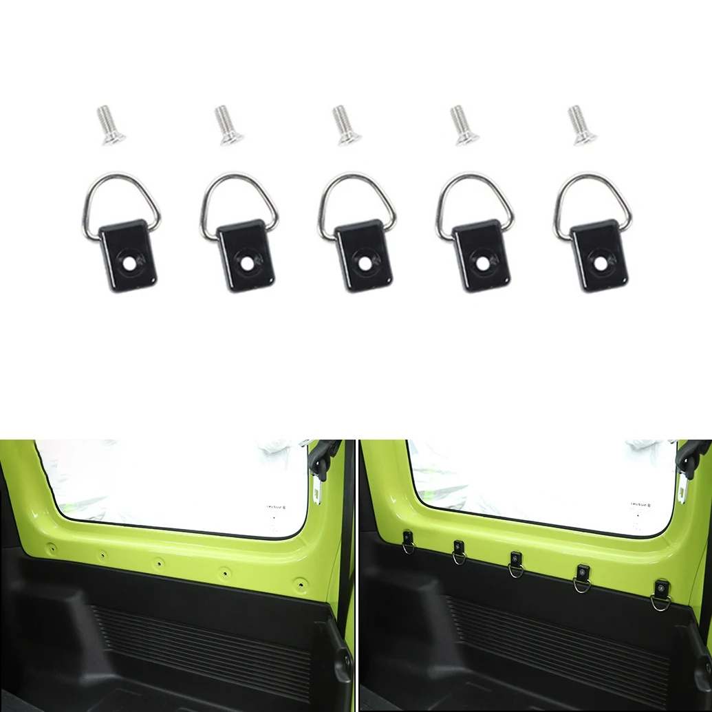 1Pcs Car Trunk Cargo D-Ring Quick Release Fastener Clips for Suzuki Jimny 2019 2020 2021 JB64 JB74 Interior Mouldings