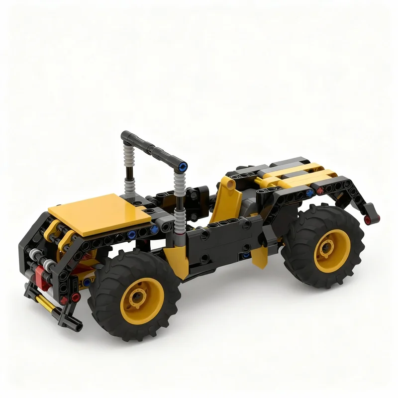 202pcs MOC Jeep Safari Alternative Technical Model Building Blocks Construction Toy Christmas Gifts DIY Creative Idea Education