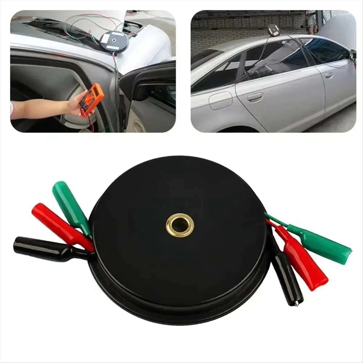Automotive Car Multimeter Connection Accessories Test Line Extension Wire Reel Retractable Test Leads for Cars Boats