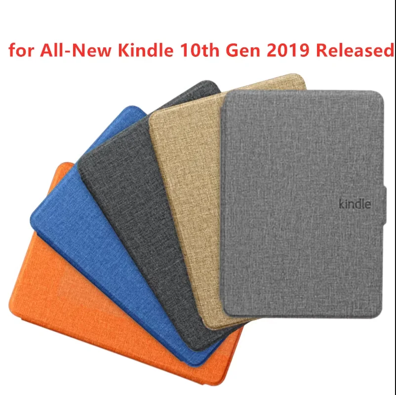 Magnetic Smart Case For Amazon All-new 2019 Kindle 10th Genetation Release Ultra Slim Leather Folio Cover For 6