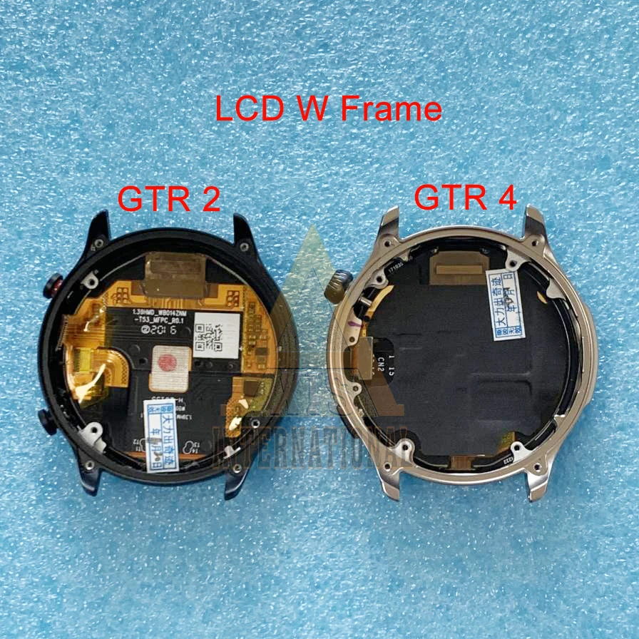 Original For Huami Amazfit GTR 2 LCD Frame A1951 gtr2 GTR 3 Pro A2039 Display Screen Digitizer For GTR 3 Pro Limited GTR 4 Watch