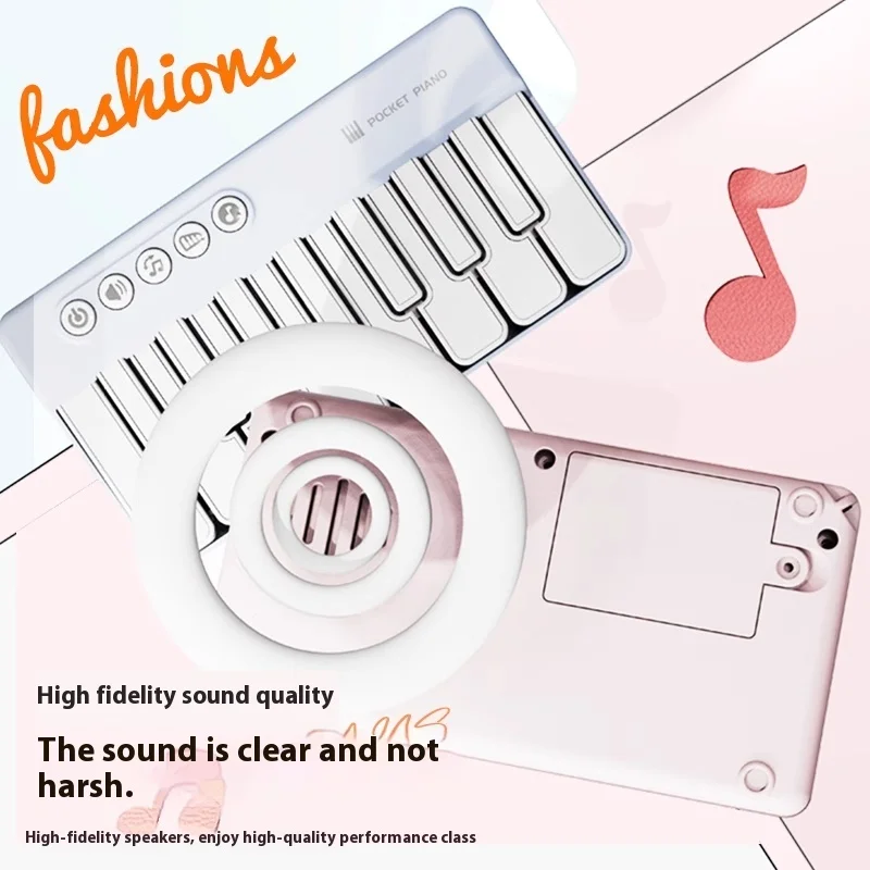Mini Pocket Electronic Keyboard Electronic Organ Portable Piano Musical Instruments Educational Toy For Kids Children Gift