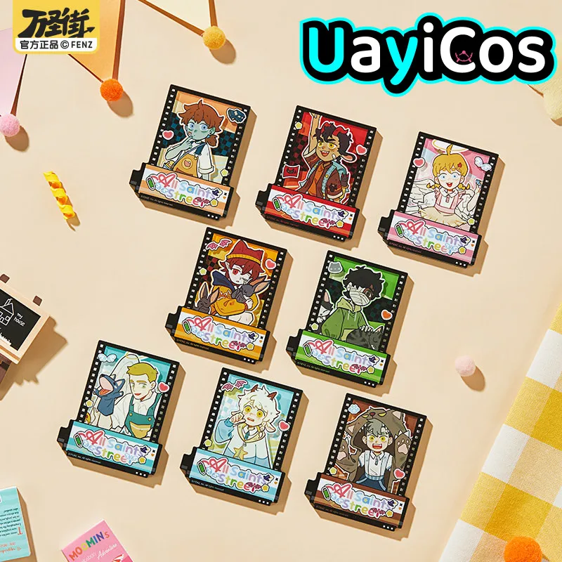 

In Stock Original All Saints Street Acrylic Refrigerator Decorative Magnet Ornaments Kindergarten Series Doll Anime Game Toy Ki