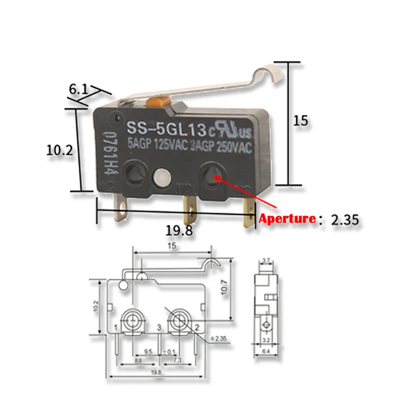 Ibuw Micro Switch SS-5 5-F SS-5GL 5GL-F SS-5GL2 5GL2-F SS-5GL13 SS-10 10GL 10GL2 10GL13 SS-01 01GL 01GL2 01GL13 Hjxrhgal