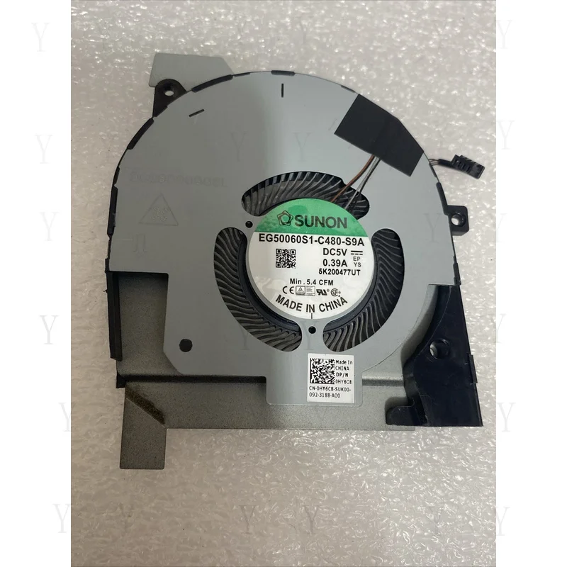 Y+  for Dell Latitude 5511 fan integrated cooling  FMCT 0HY6C8 HY6C8 P9