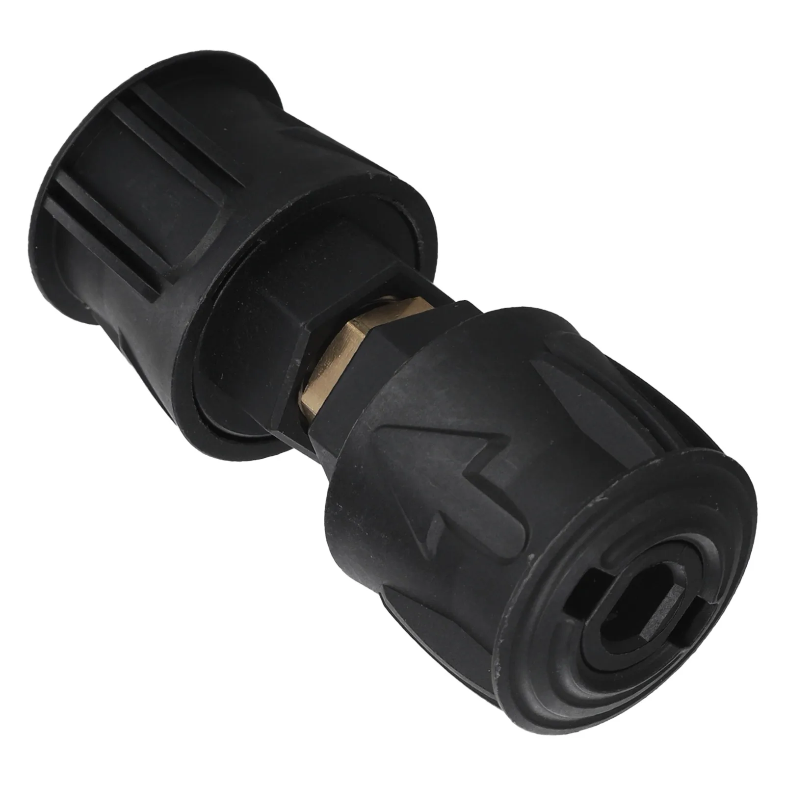 2PCS Double-Plug Nylon Connectors For-KAHER for k-series High Pressure Car Wash Hose Extension K2/K3 Car Wash Hose Butt