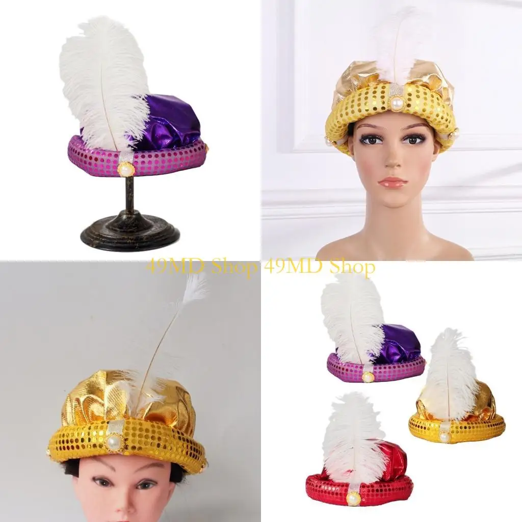 

49MD Novelty Hat Cosplay Costume Arab Halloween Party Prop Christmas Gift