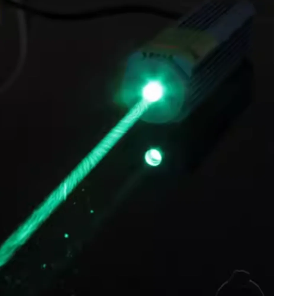 التركيز القابل للتعديل 515nm 520nm 50 ميجا واط/100 ميجا واط/150 ميجا واط وحدة الليزر الأخضر العشب #5