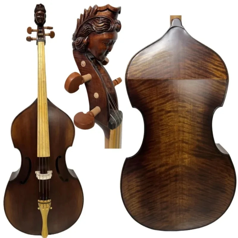 

Baroque Style profession Maestro 4 strings 27" viola da gamba, angel scroll,mellow and elegant sound