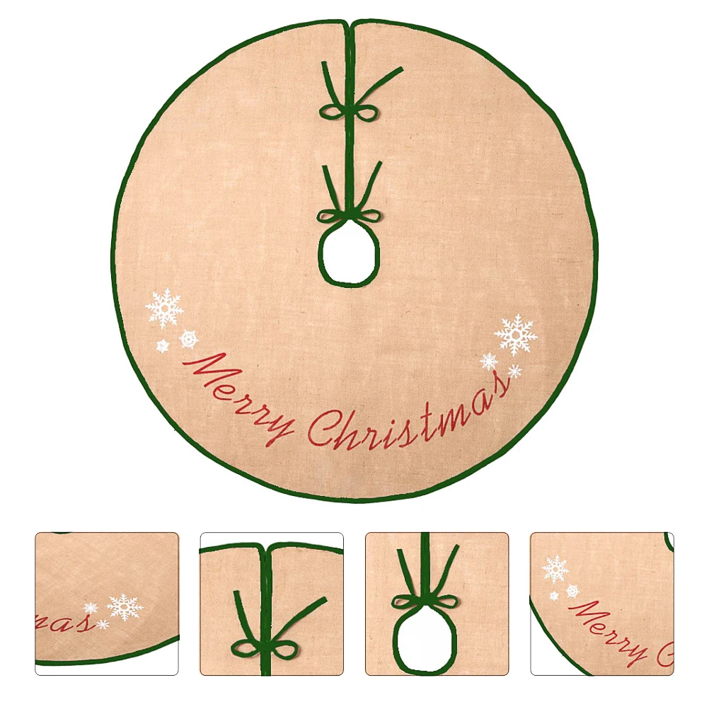 

Christmas Tree Skirt Supplies Skirts Fashion Decoration Mat Cloth Decorations