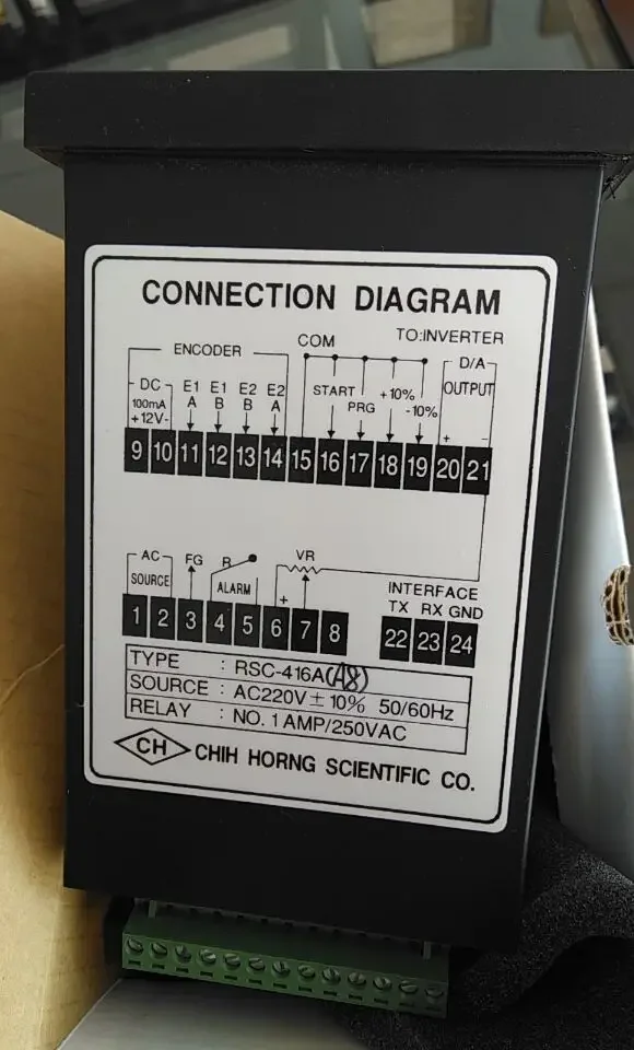 2026 Taiwan Qihong CH-SYS Proportional Synchronous Controller RSC-416A RSC-418 Price Please Consult Before The Auction!