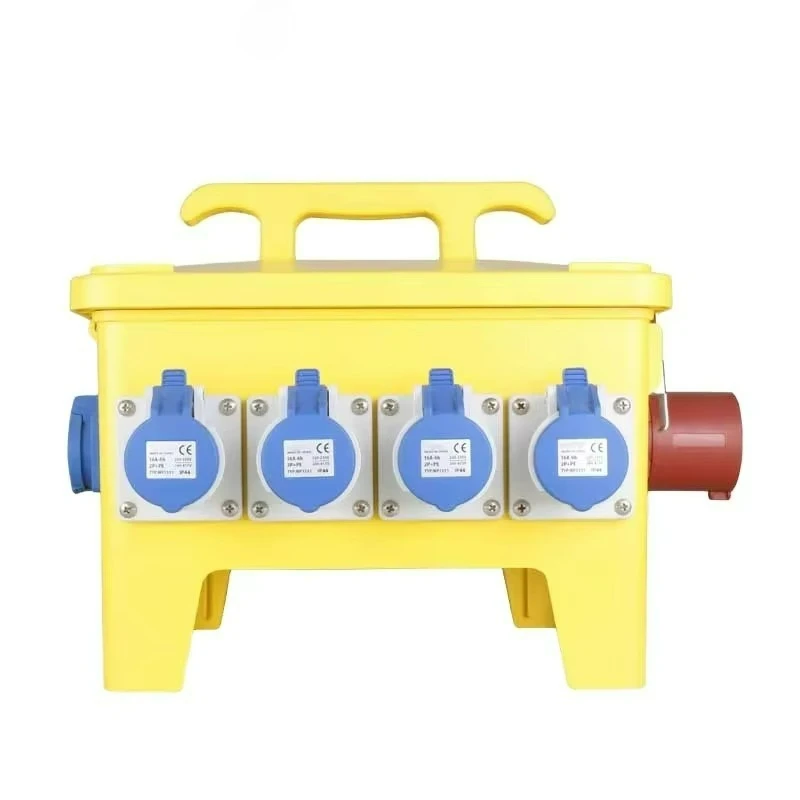 New Outdoor Industrial Portable Socket Box Plug Socket Anti-aging Security Equipment Movable and Convenient Industrial Box