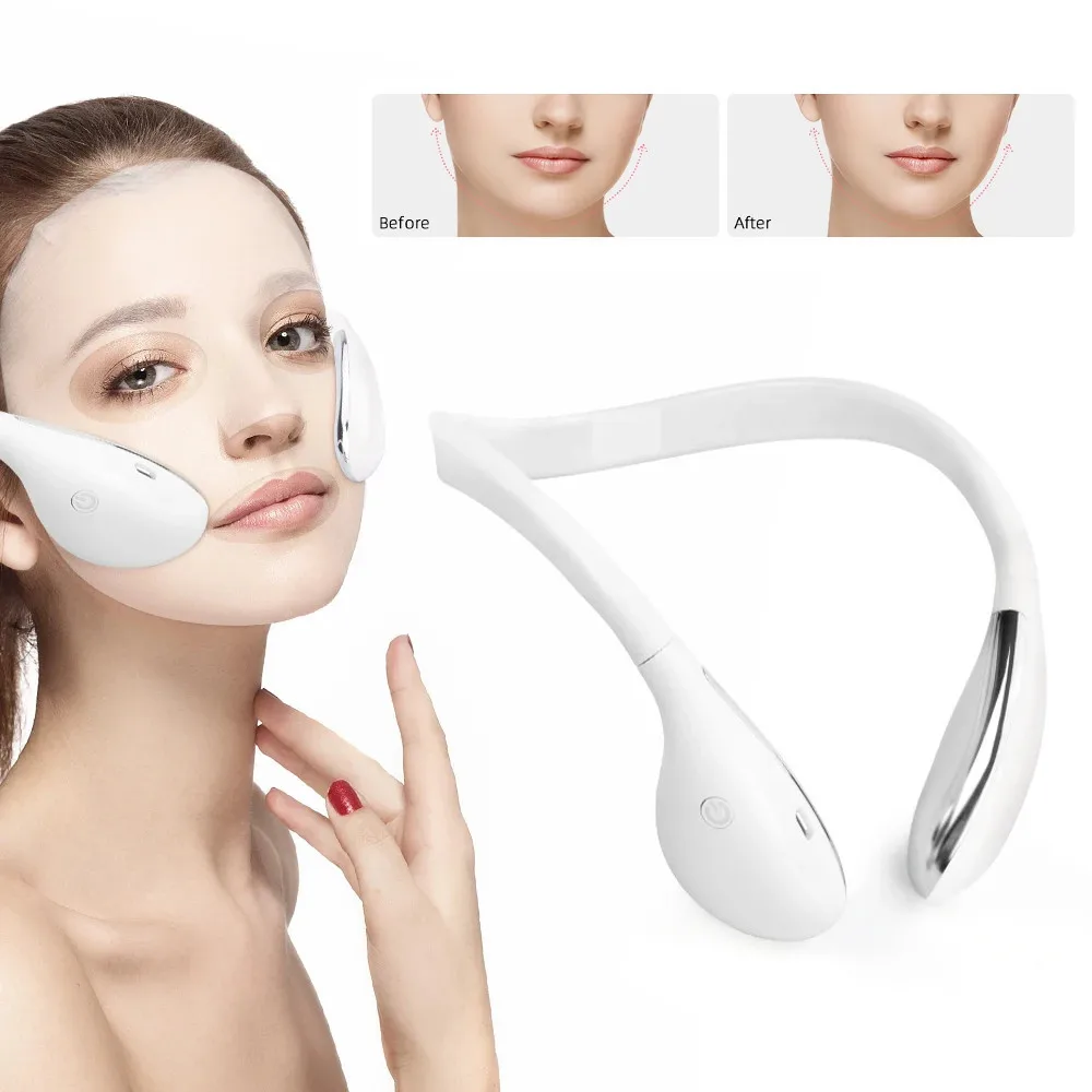 

EMS Vibration Facial Lifting Massager Smart Electric V-Face Shaping Massager Microcurrent Face Chin Lift Machine Beauty Health