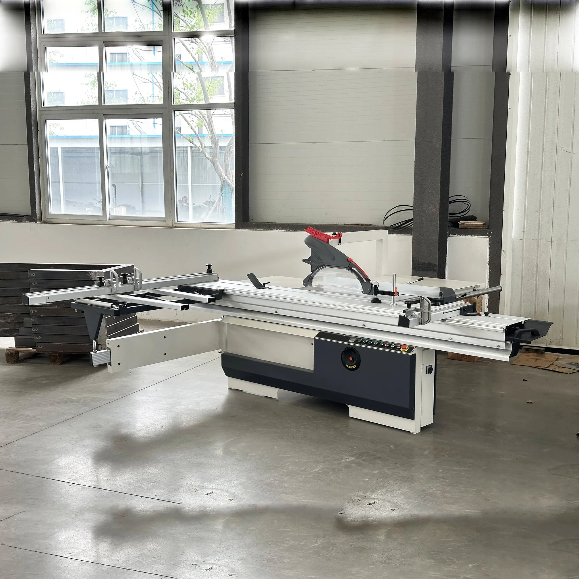 USA Market Sliding Table Panel Saw Woodworking MDF Cutting Saw Wood Saw Machines