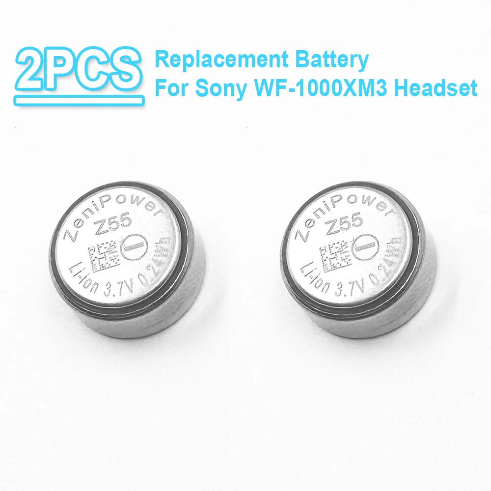 

Replacement TWS Earphone Battery For Sony WF-1000XM3 WF-SP900 WF-SP700N WF-1000X Headset Z55 Bateria