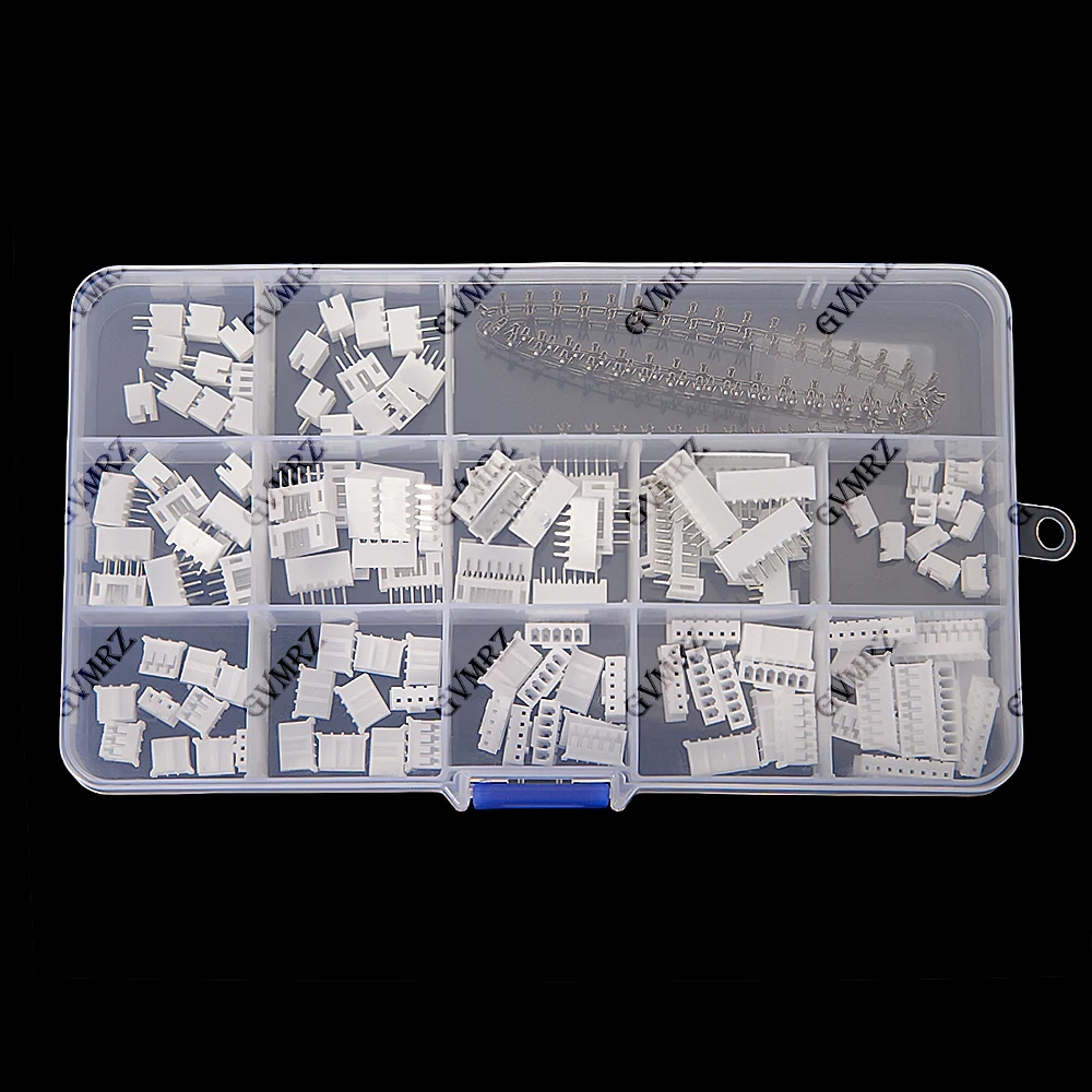 220PCS 2-8P PH2.0 JST Male Female Plug Socket PH 2.0mm Connector Kit Straight Pin Terminals 2P 3P 4P 5P 6P 8P Pitch 2.0mm view 4