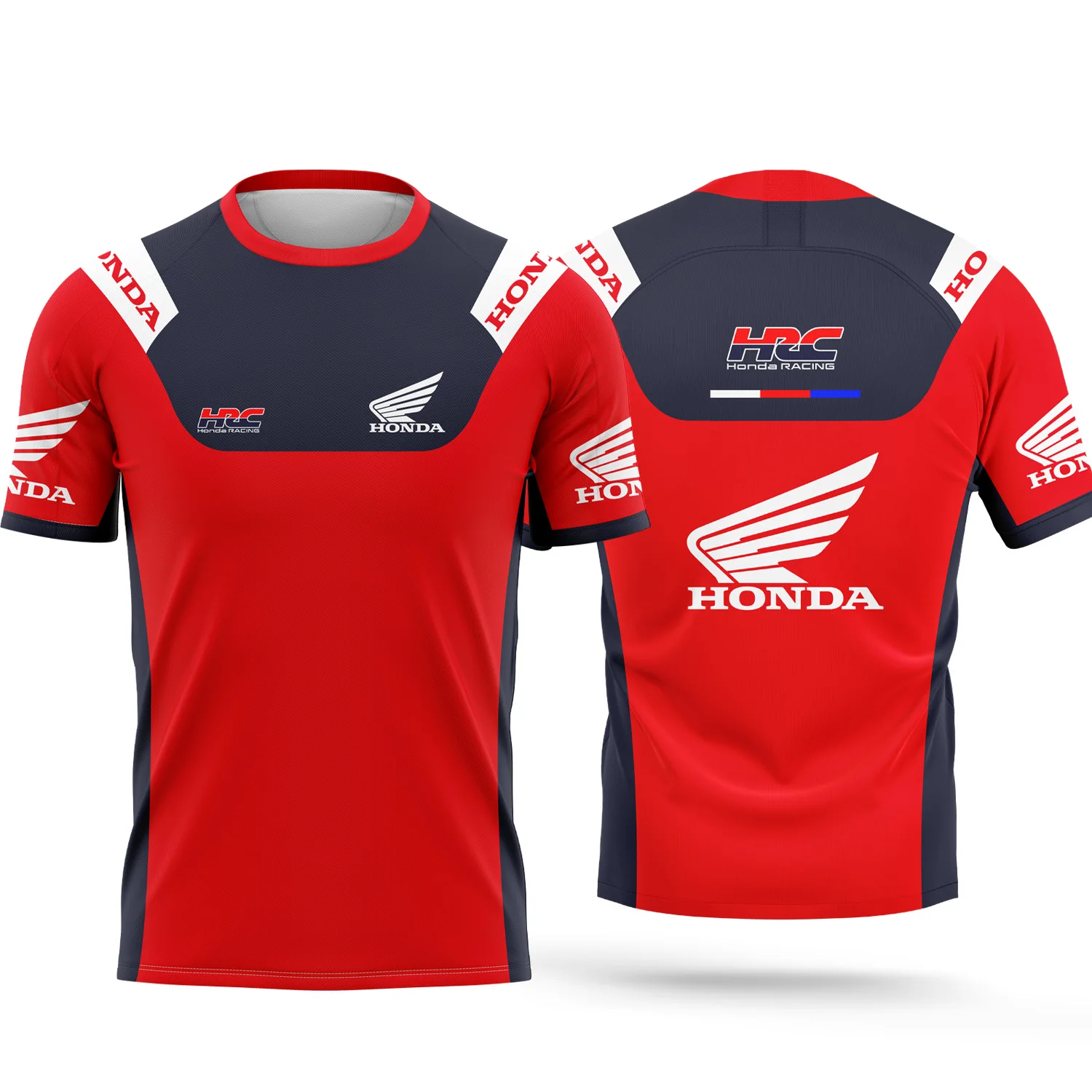 Camiseta informal para hombre y mujer de Honda Racing 2026, HRC Moto Sports Racing