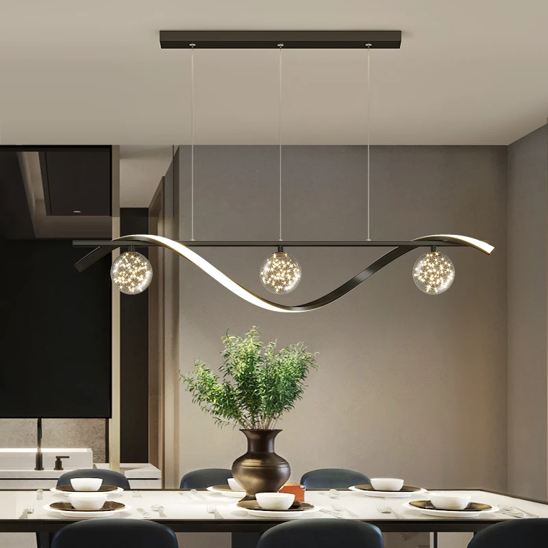 

New Luxury LED babysbreath Modern Ceiling Hanging Lamp lustre for Living Dining Room Pendant Lights Fixtures suspension