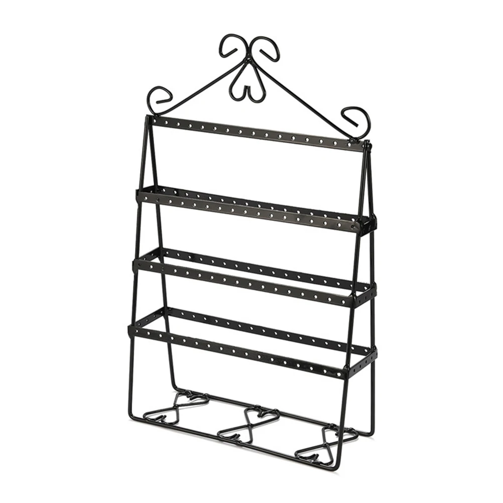 

Earring Pendant Jewelry Holder Metal Earrings Hanging Display Earrings Rack Stand Pearlescent Sturdy Storage Organizer