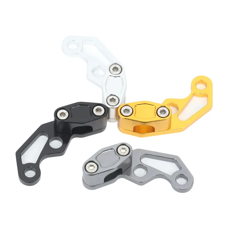 

CNC motorcycle single-hole wire pipe clip, meter wire YouTube fixing clip, aluminum alloy modified fixing buckle
