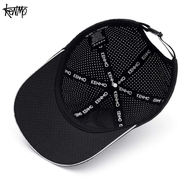 New Summer Model Flat Brimmed Baseball Cap with Quick-Drying and Lightweight Features for Outdoor Sports, Reflective, Cool and B