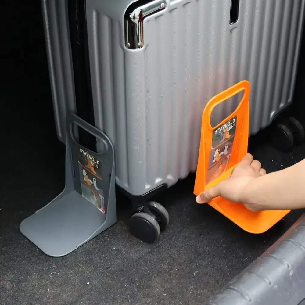 Car Trunk Sundries Fixed Partition Car Trunk Fragile Item Anti Slip Storage Box Plastic Baffle Luggage Anti Tilt Fixed Bracket