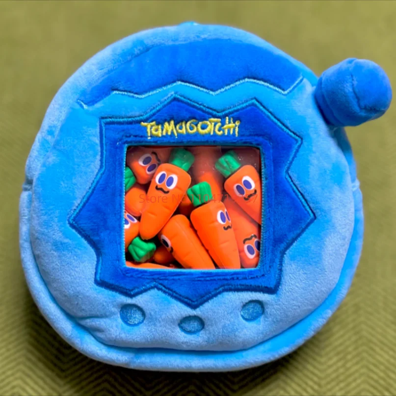 Bandai Echt Tamagotchi Memetchi Mimitchi Schattige Knuffel Hanger Elektronische Huisdier Machine-Stijl Opbergtas Oortelefoon Speelgoed Geschenken