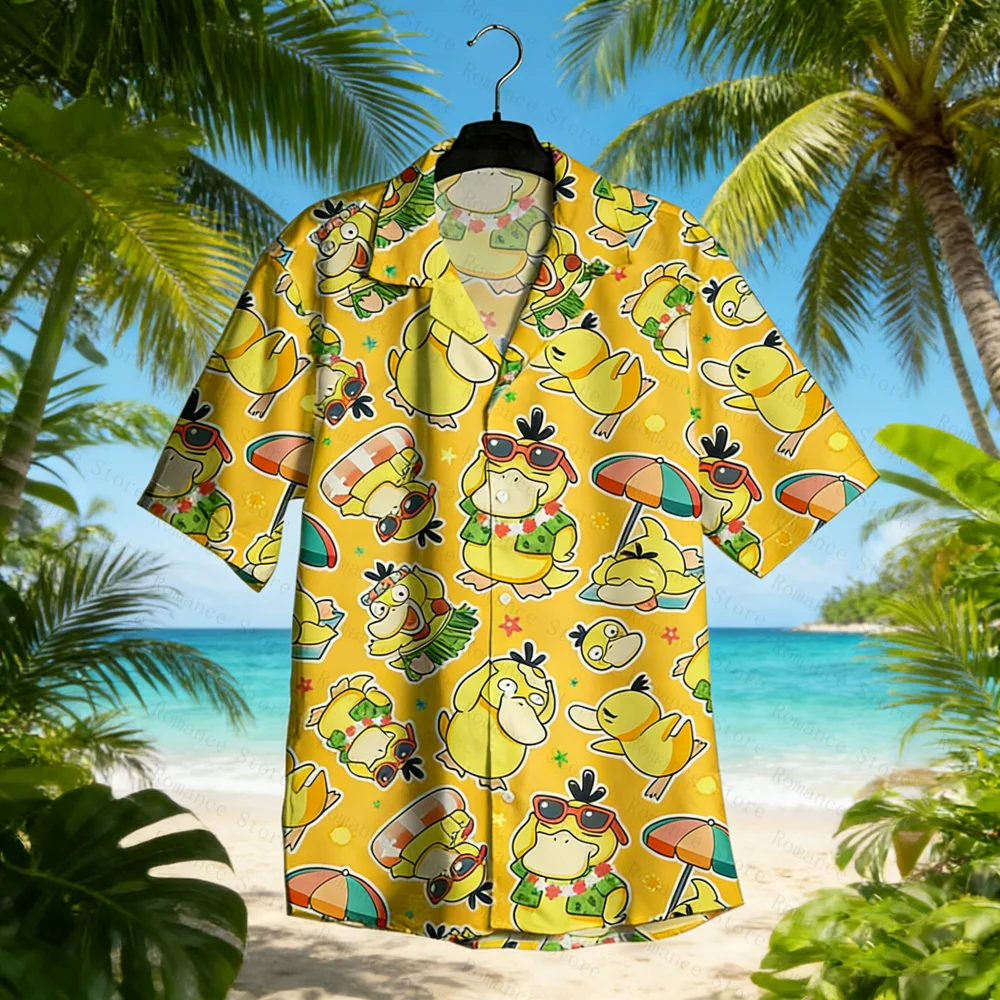 חולצות קיץ חמודות בהדפס הוואי לנשים, חולצות קצרות לילדים, חולצות רחוב במידות גדולות לגברים