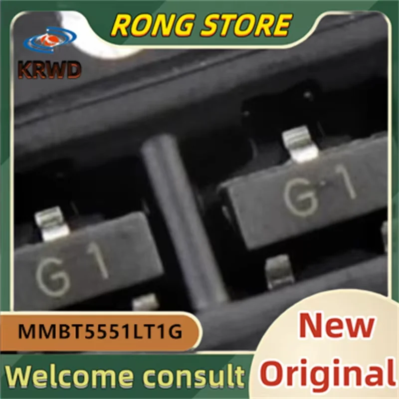 30PCS G1 GI New and Original Chip IC MMBT5551LT1G MMBT5551 SOT23
