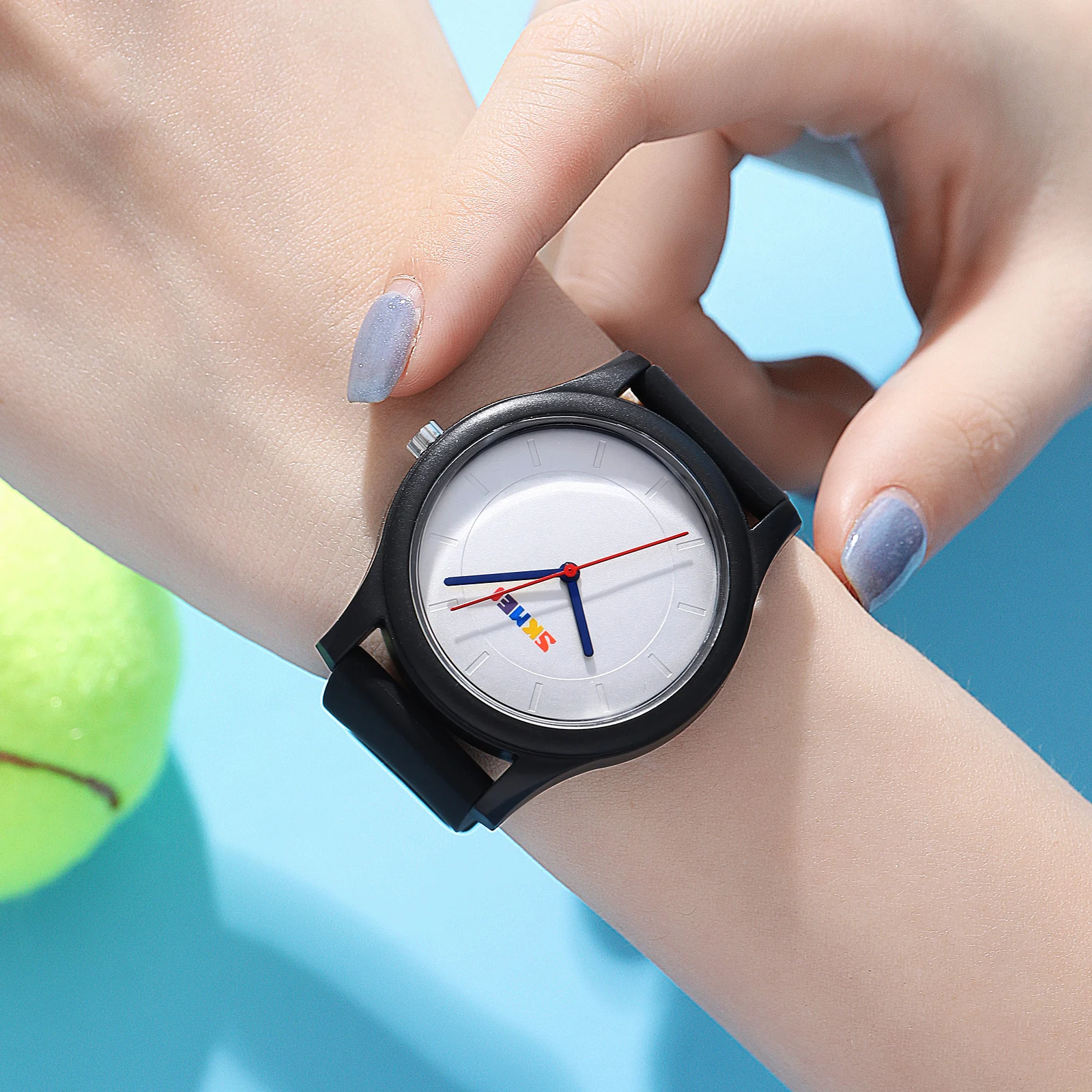 SKMEI Moda Cartoon Series Quartz Watch Espaço Brand Strap Exame Dedicado Casual Sports Waterproof Tendência Schoolgirl Watch 1880