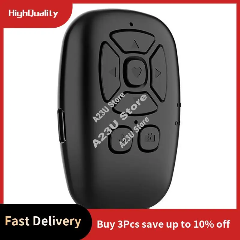 

Bluetooth Remote Control Selfie Camera Shutter Release Mobile Phone Button E-Book Turn Page Photo Wireless Controller-Hot