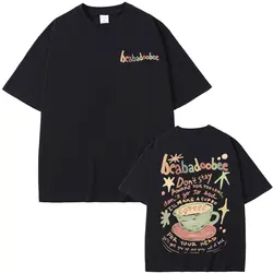 Beabadoobee Graphic Print T-shirt Men Women Fashion Vintage Oversized T Shirts Unisex Casual Pure Cotton Tshirt Y2k Streetwear