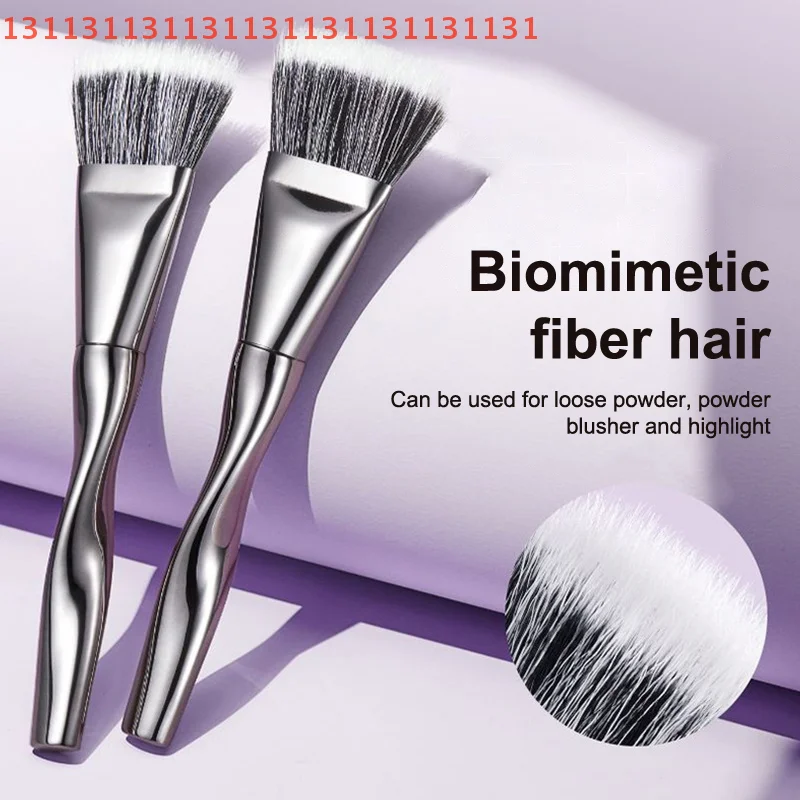 Schönheit Gesicht Make-Up Werkzeuge Professionelle Lange Griff Haar Make-Up Pinsel Set mit 3PCS Rouge Pulver Creme Puff Concealer Pinsel