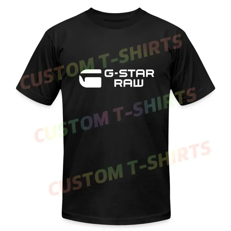 

2024 Men T Shirt Casual G-Star Raw Logo T-shirt Graphic Summer Short Sleeves 100% Cotton S-3XL