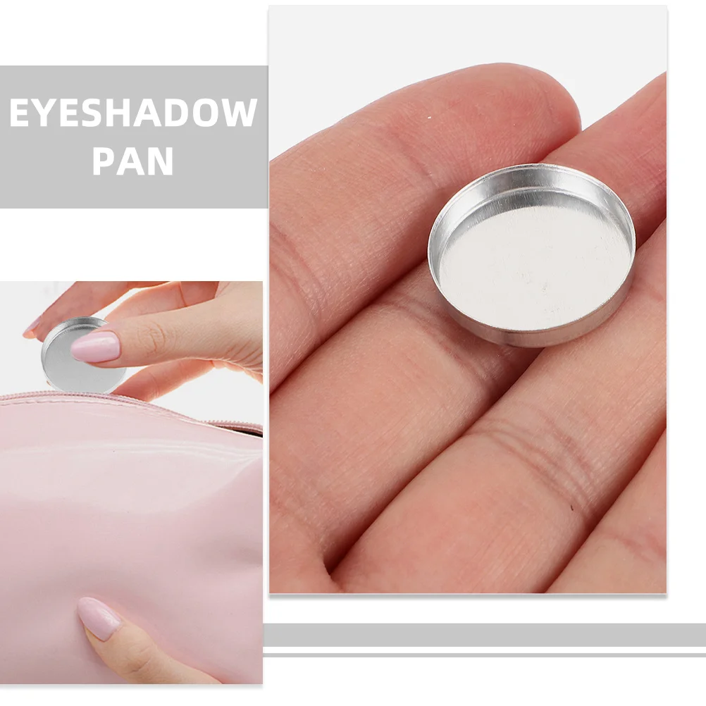 30 pentole vuote per ombretti, tavolozza rotonda per trucco, piccole vassoi per cipria da viaggio, fard, evidenziatore, balsamo per labbra