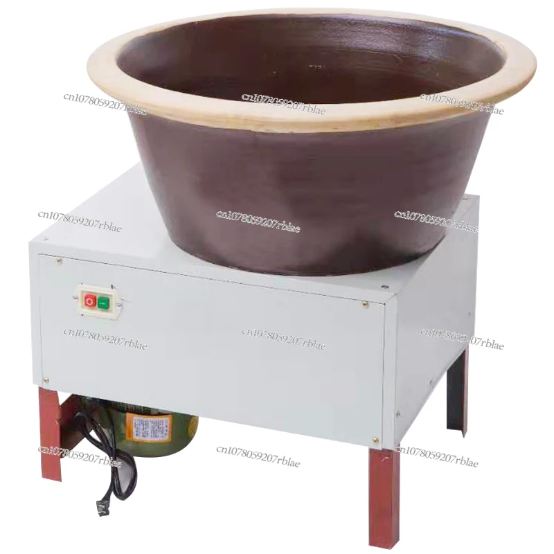 Commercial Ceramic Dough Mixer: Heavy-Duty Stainless Steel Basin for Efficient Blending and Kneading!