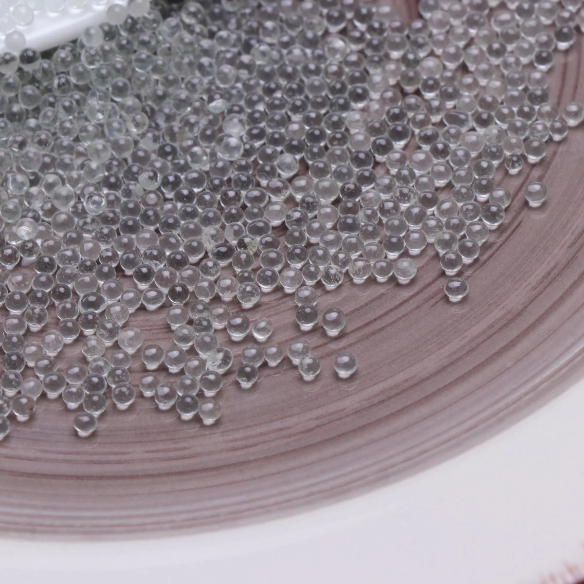 

3Pcs Fishbowl Beads Purple Pink Blue Transparent Plastic No Smell Reusable Decorative Vase Filler Beads for DIY Clay Crafts