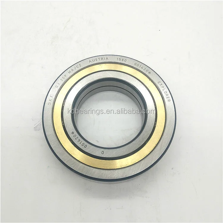 High Quality QJ 215 N2MA Four Point Contact Ball Bearing with Locating Slots and Brass Cage QJ 215-XL-N2-MPA-F59