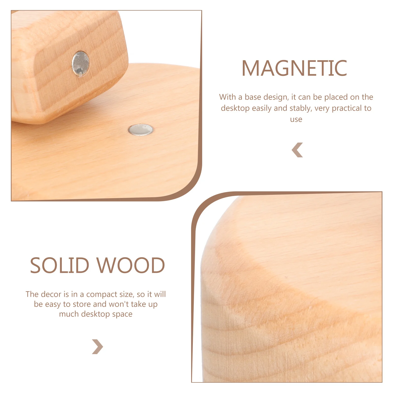 

1Set Premium Wood Cross Shaped Decor Compact Size Stable Base Suitable Home Office Desktop Decoration Wooden Cross Ornament