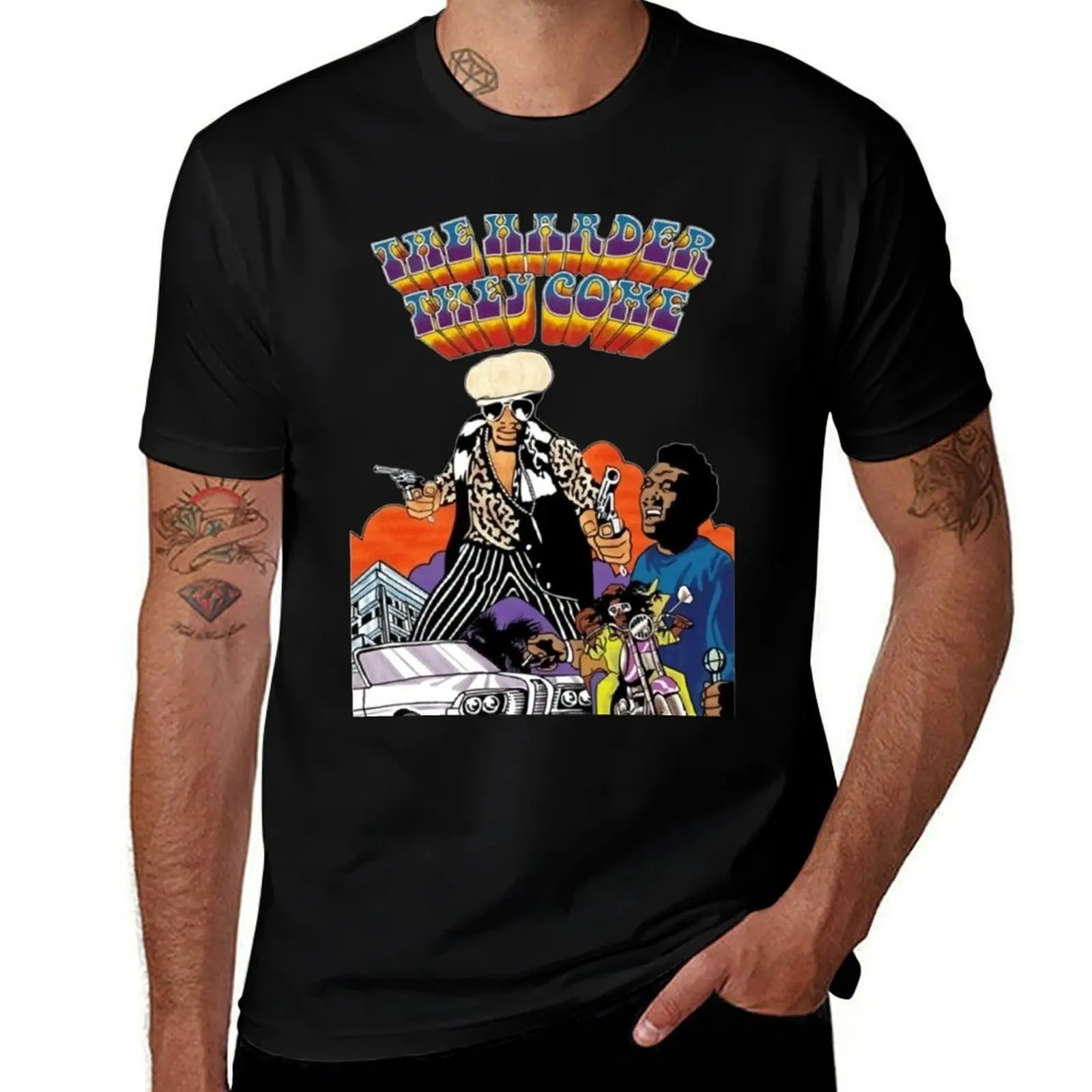 

Sgdikl Jimmy Cliff The Harder They Come Stylish, Casual, Comfortable Cotton Fashio T-Shirt funny t shirts dark humor T-Shirt