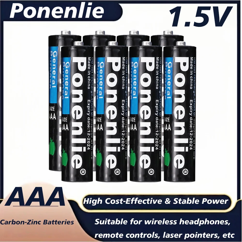 4-32PCS AAA Carbon Zinc Dry Battery 1.5V Long Lasting - for Toys Remote Controls Flashlights/Calculator/Clock Durable Battery