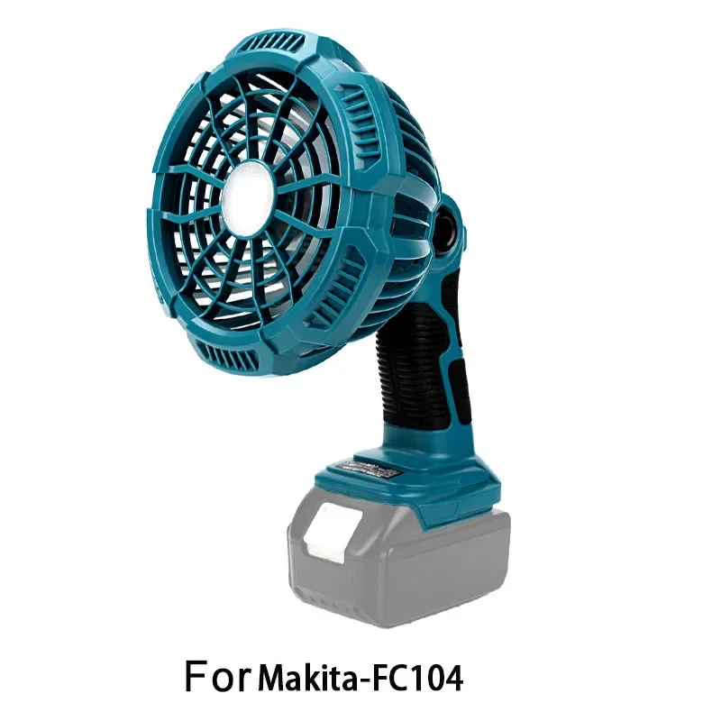 Multifunctional Lighting Fan For Makita BL1830 With 14.4-18V Lithium Battery With 3W Lamp FC103 FC104 FC105 FC106 FC107 FC108