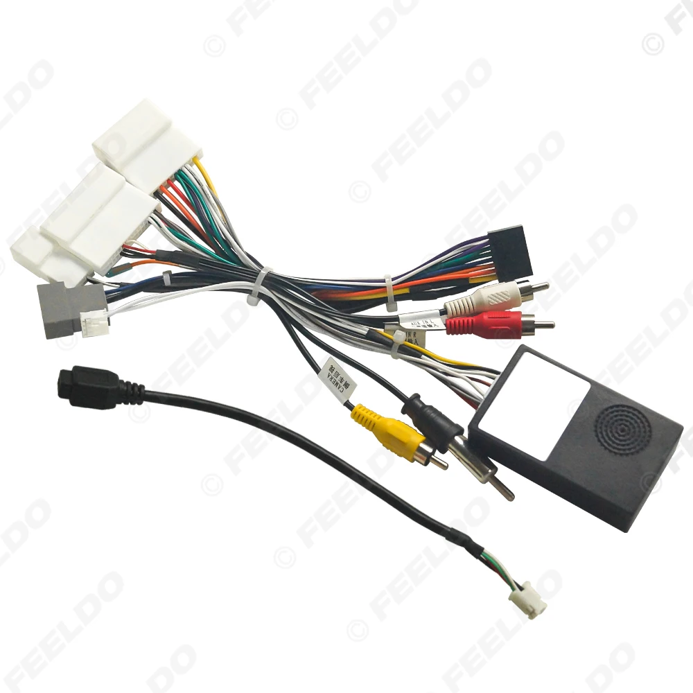 سيارة 16pin سلك الطاقة الأسلاك تسخير محول لنيسان ركلات/قاشقاي/X-Trall (تايوان) تركيب رئيس وحدة