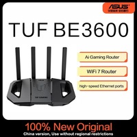 ASUS WiFi 7 TUF Gaming Router BE3600 AiMesh Extendable Router, 4K-QAM, MLO, AI Detection 2.5G Port